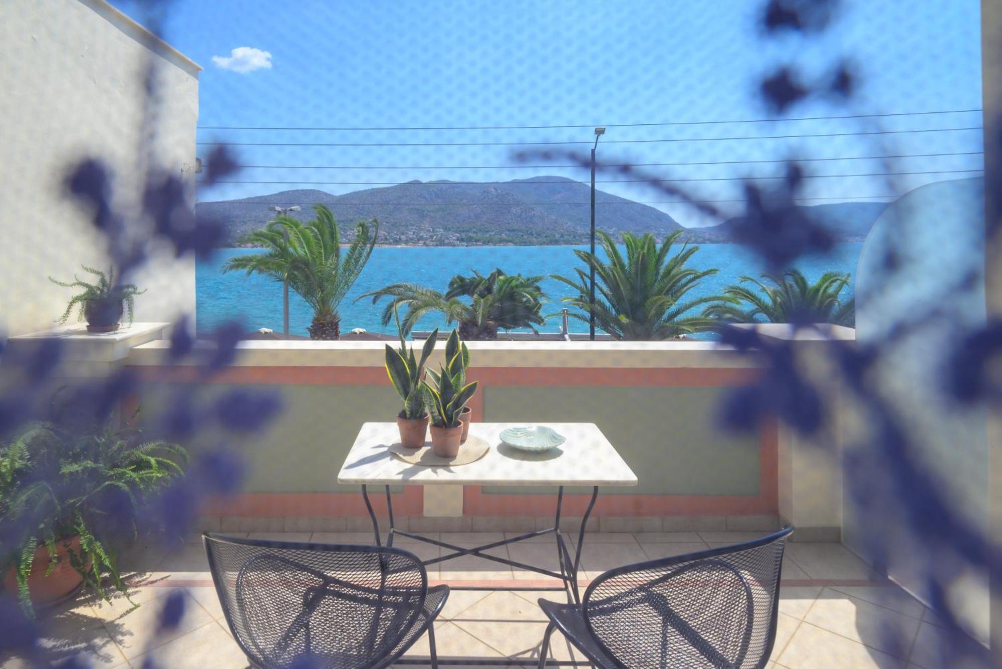 Seaside Apartment Salamina Esterno foto